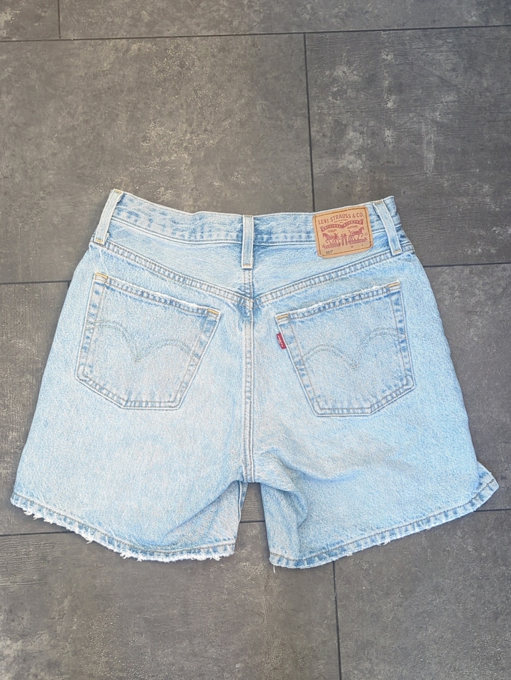 Levi's Light Blue High-Rise Denim